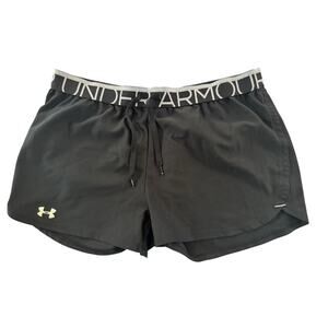 Under Armour Womens Large Athletic Running Shorts Athleisure Workout Gym #7017